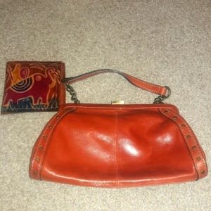 Authentic Vintage Leather Purse & Wallet BUNDLE!